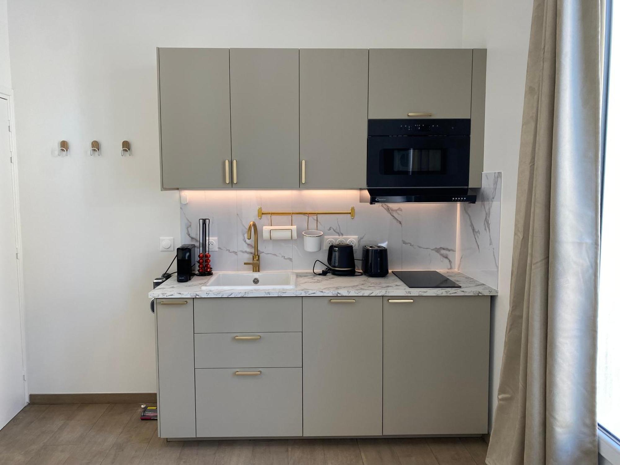 Appartement Moderne Climatise Monaco Vue Mer Cap-d'Ail Bagian luar foto