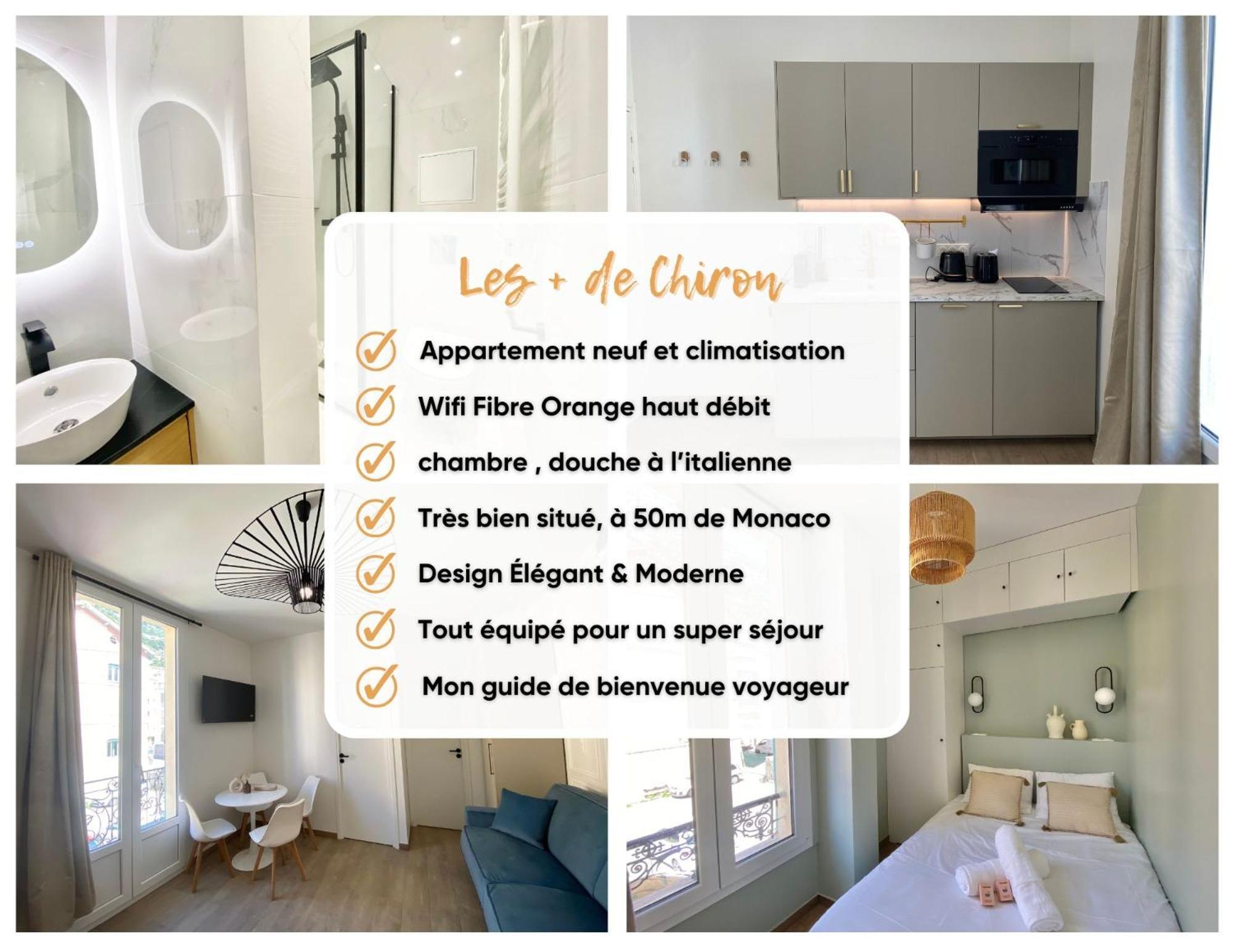 Appartement Moderne Climatise Monaco Vue Mer Cap-d'Ail Bagian luar foto